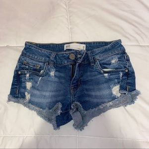 RSQ Ripped Denim Shorts
